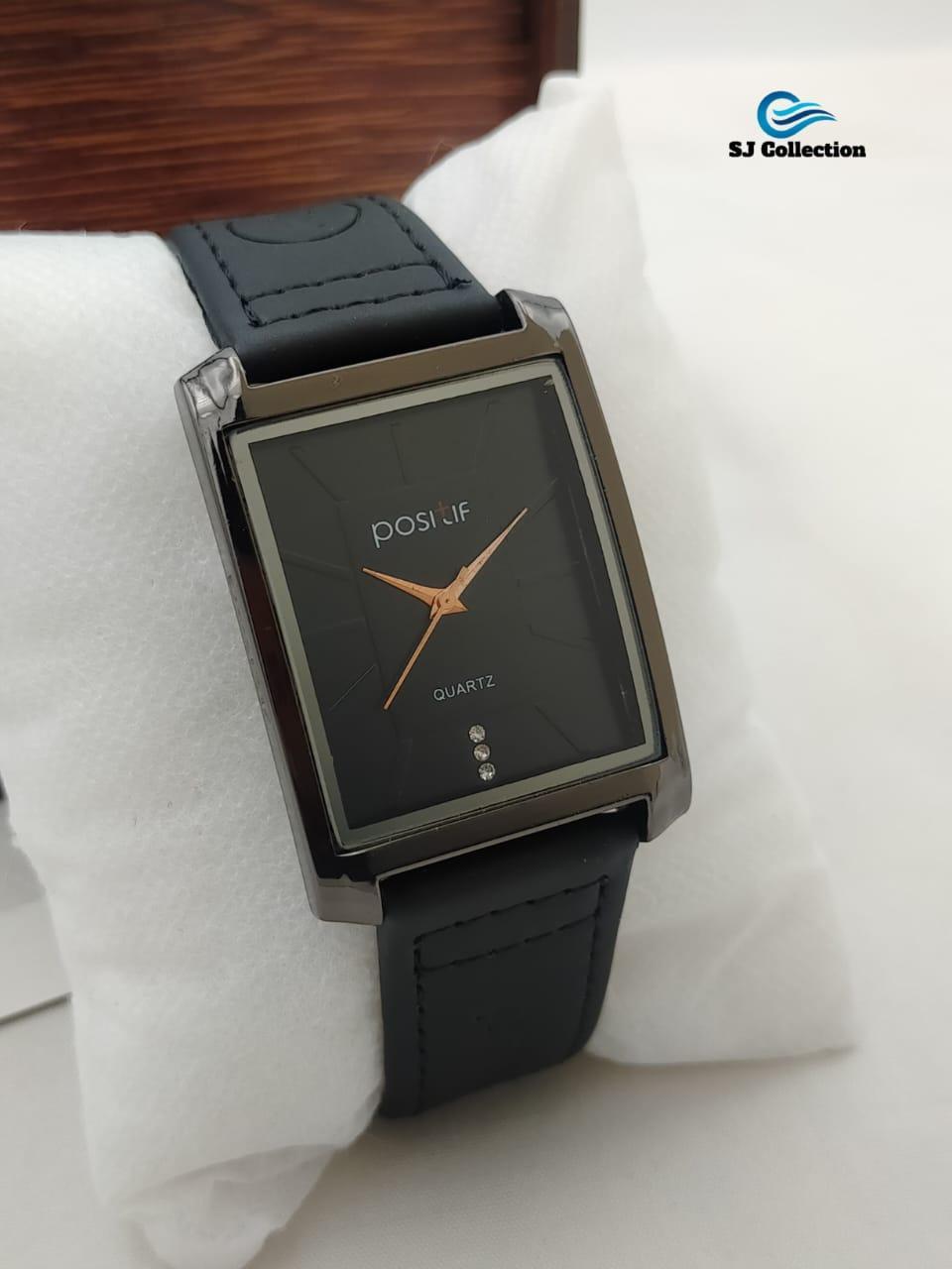 Casual Rectangle Shape Analogue Watch