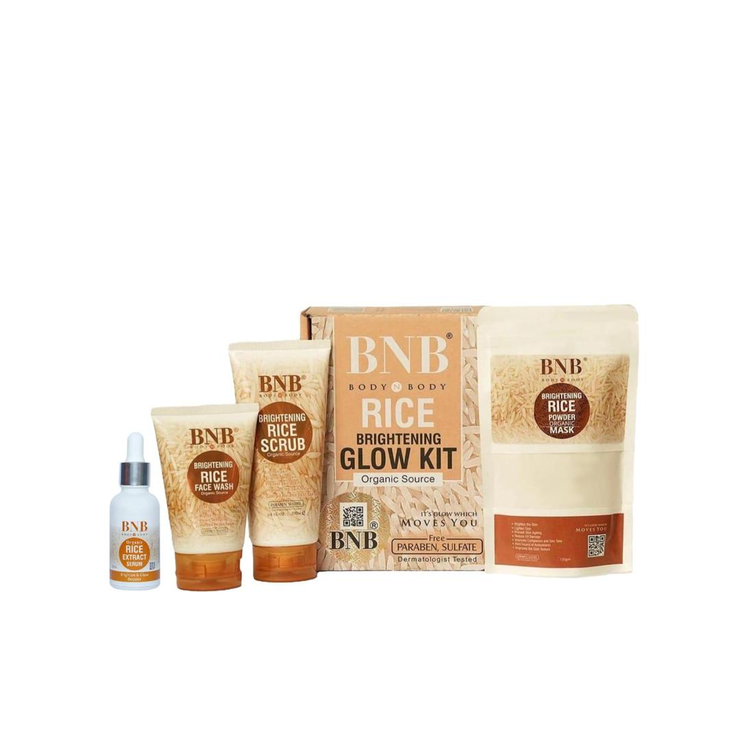 BNB Rice Extract Bright & Glow Kit