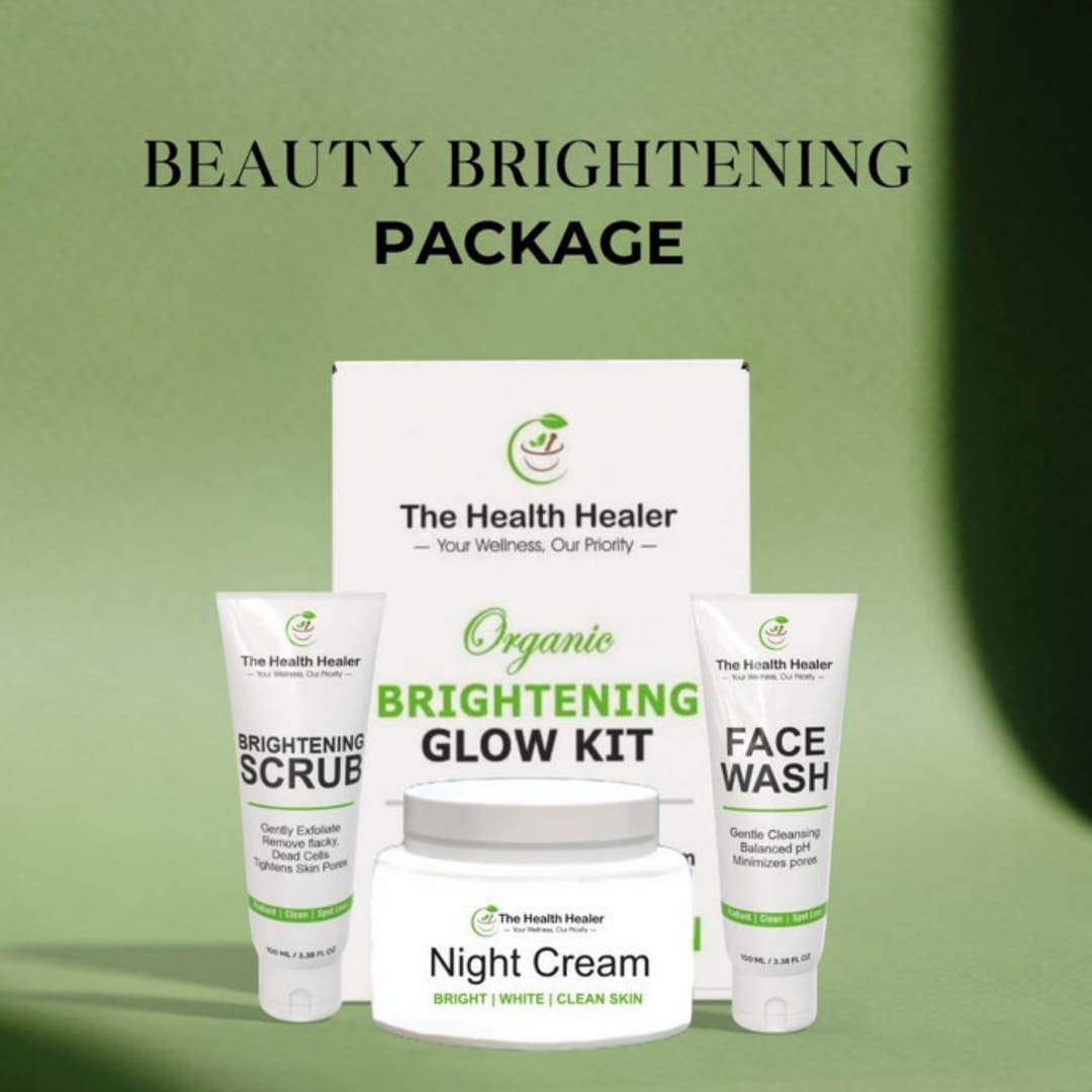 The Health Healer Organic Brightening Glow Kit